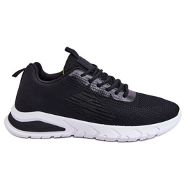 Scarpe Sportive Classiche Da Uomo Nere E Bianche Santiago nero