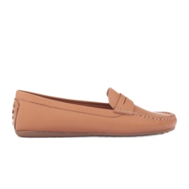 Marco Shoes Mocassini con suola flessibile beige