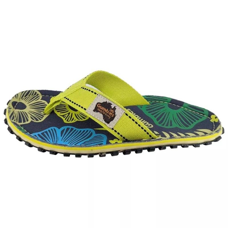 Infradito Gumbies Islander Pistacchio Flowers GU-FFISL111 verde