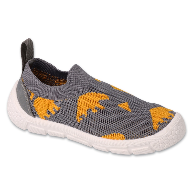 Scarpe per bambini Befado grigio e arancione 102X004