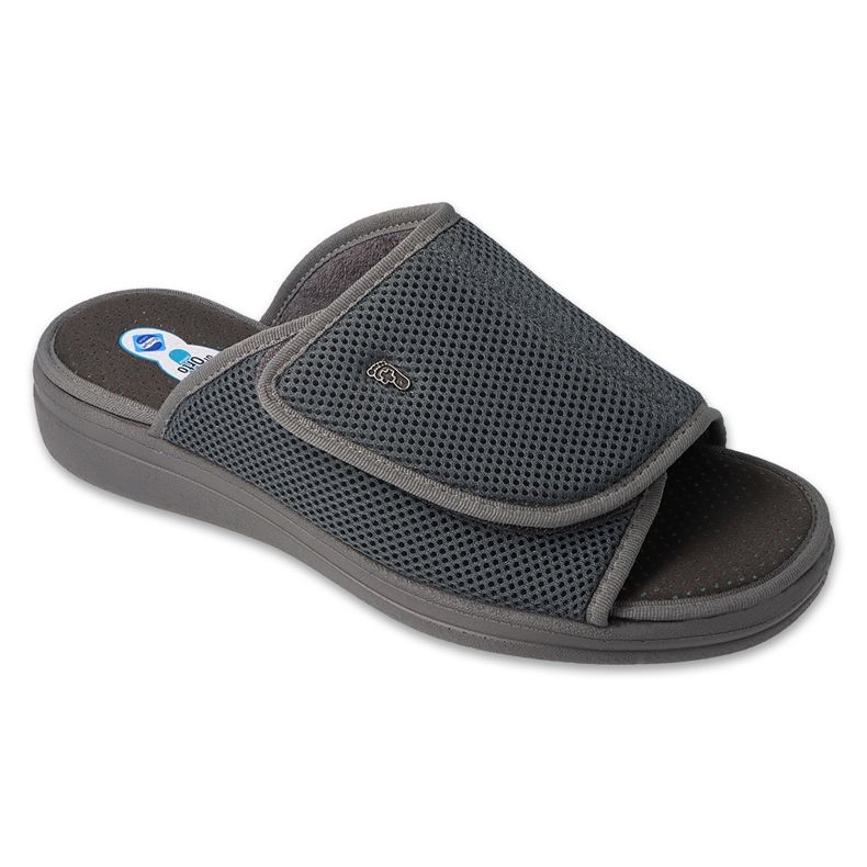 Ciabatte da uomo Dr.ORTO Befado con fondo in velcro 078M001 verde