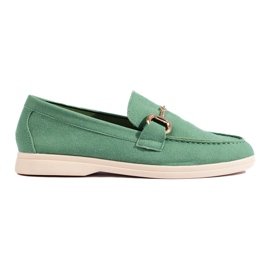 Scarpe da donna in camoscio verde Shelovet