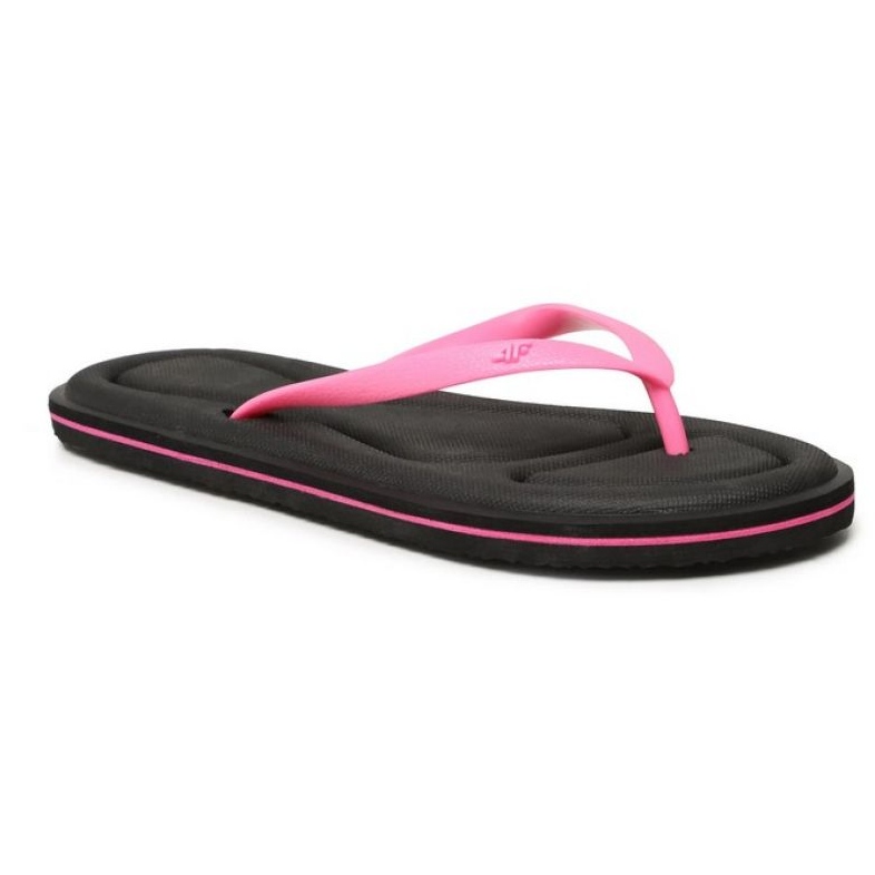 Pantofole 4F W 4FSS23FFLIF067BLACK rosa