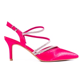 Décolleté a tacco alto Shelovet fucsia da donna rosa