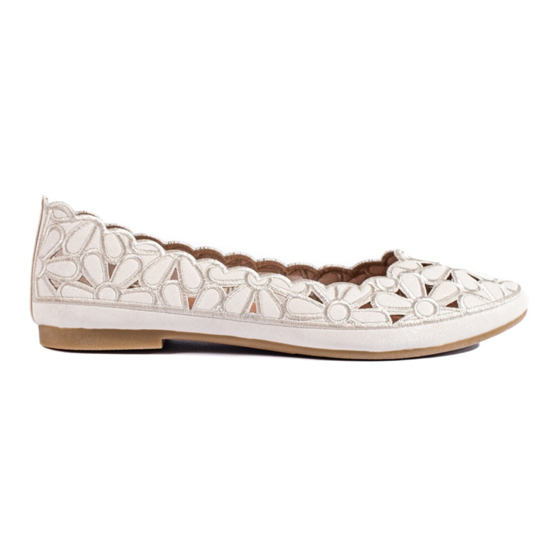 Ballerine Shelovet beige traforate da donna