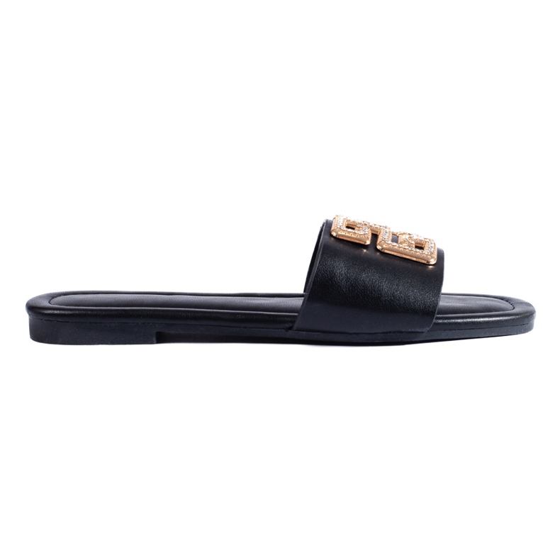 Eleganti pantofole nere da donna Shelovet nero