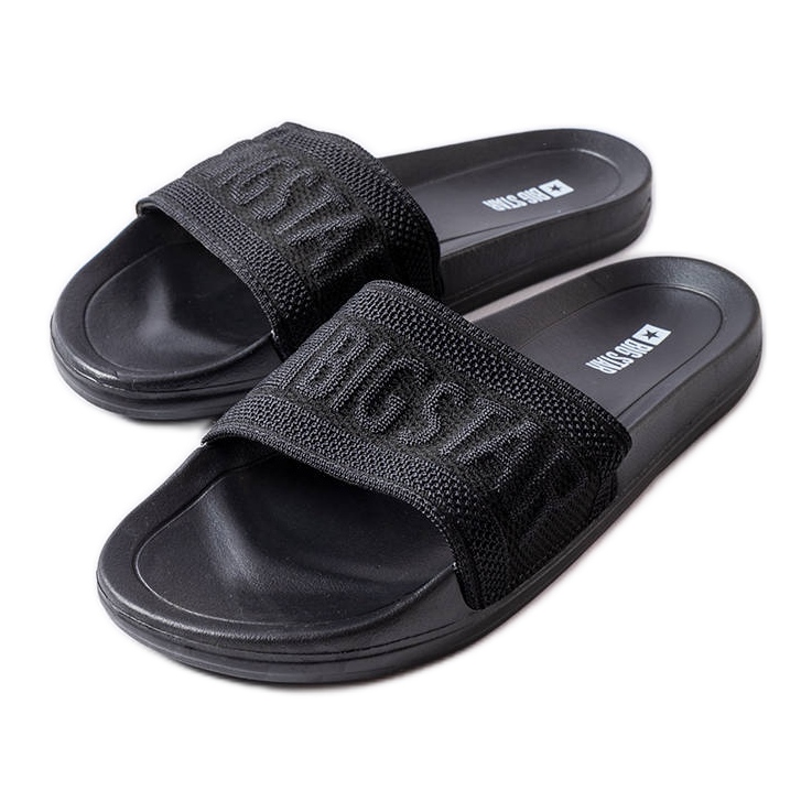 Pantofole nere Big Star LL274A158 nero