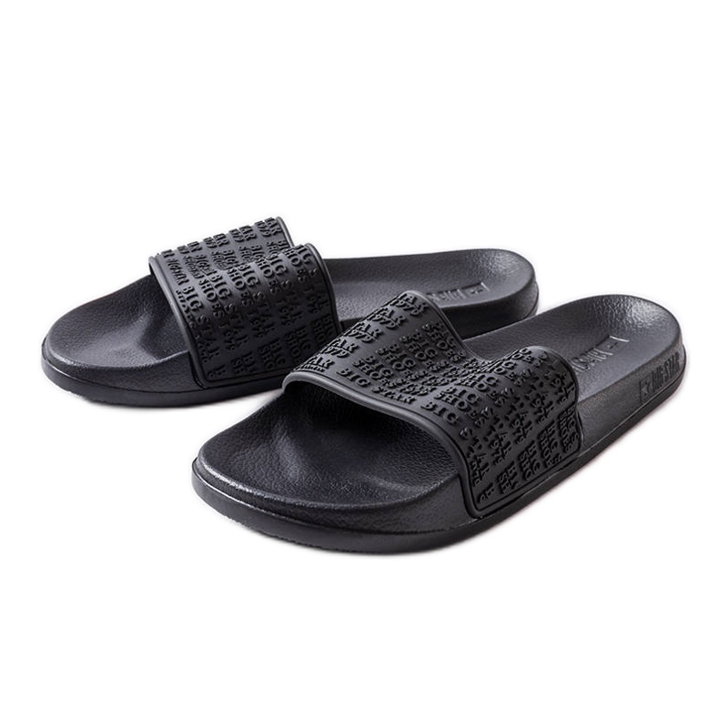 Pantofole nere Big Star LL274A147 nero