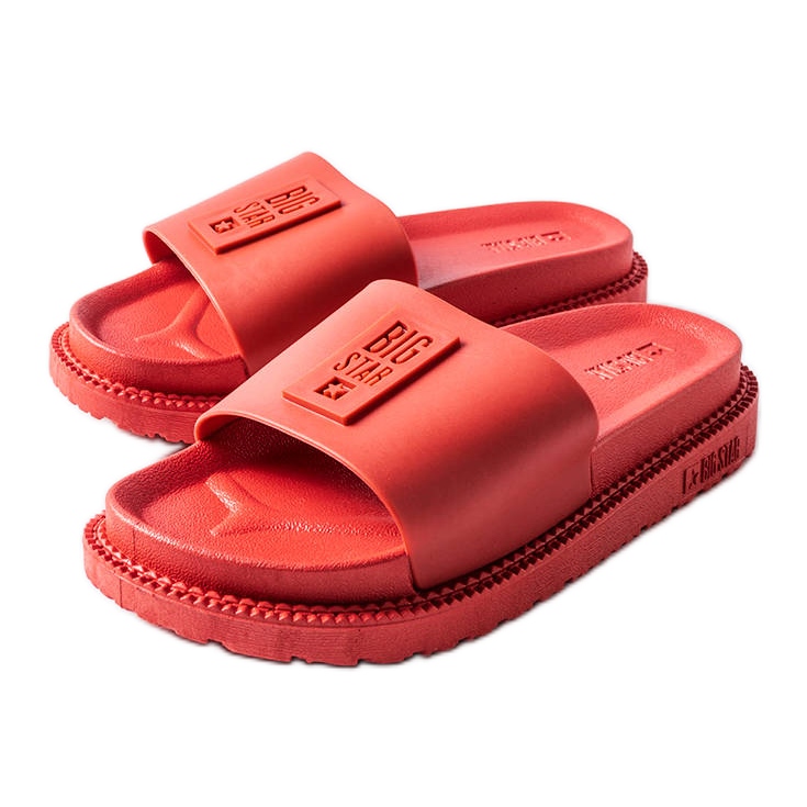 Pantofole rosse Big Star LL274430 rosso