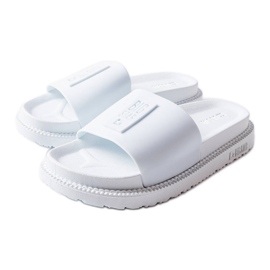 Pantofole bianche Big Star LL274428 bianca