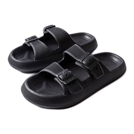 Pantofole nere Big Star LL274615 nero