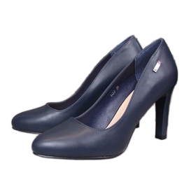 Décolleté sul palo Sergio Leone W SK3M blu navy