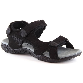 Sandali sportivi American Club W AM929A neri con velcro nero