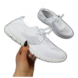 Slip on News scarpe sportive W EVE211C bianche bianca