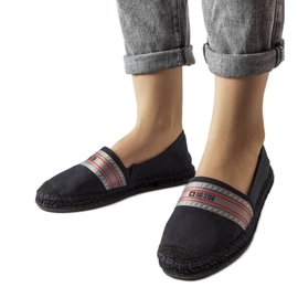 Espadrillas nere Big Star LL274894 nero