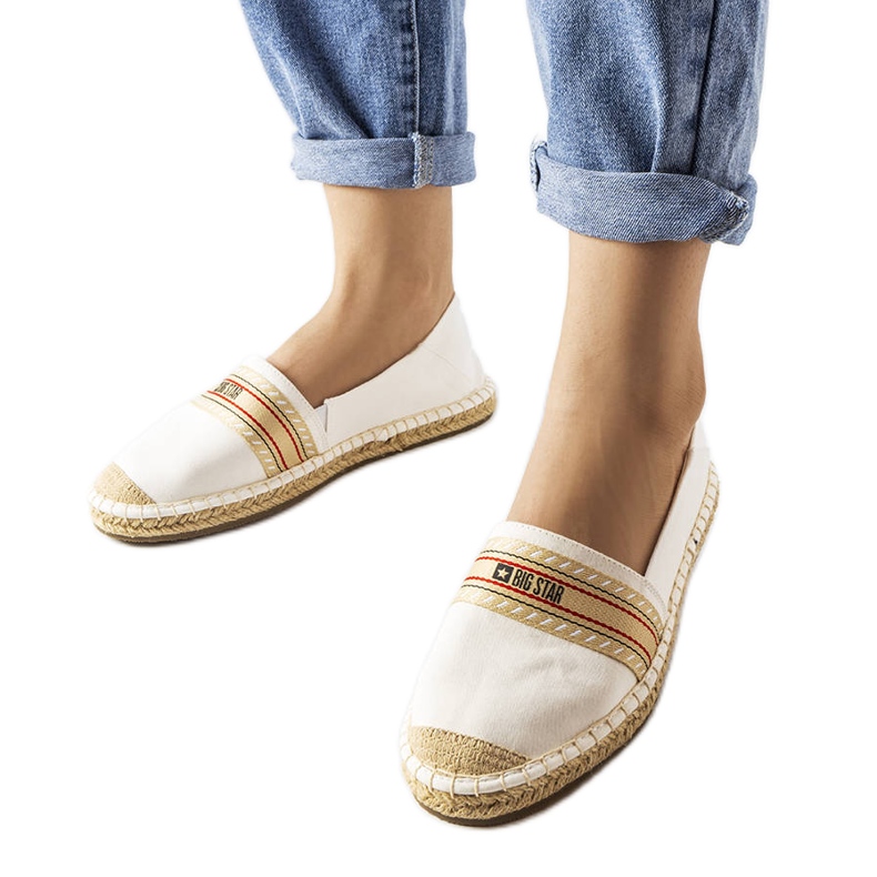 Espadrillas bianche Big Star LL274893 bianca