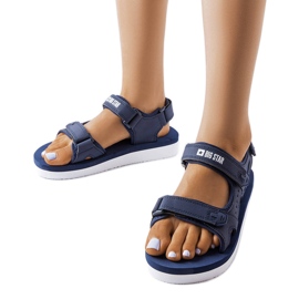 Sandali in schiuma blu navy di Big Star LL274792