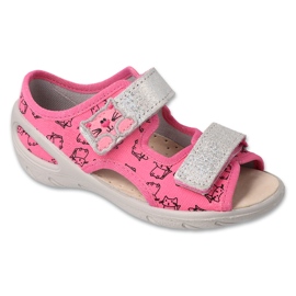 Scarpe per bambini Befado pu 065X195 rosa
