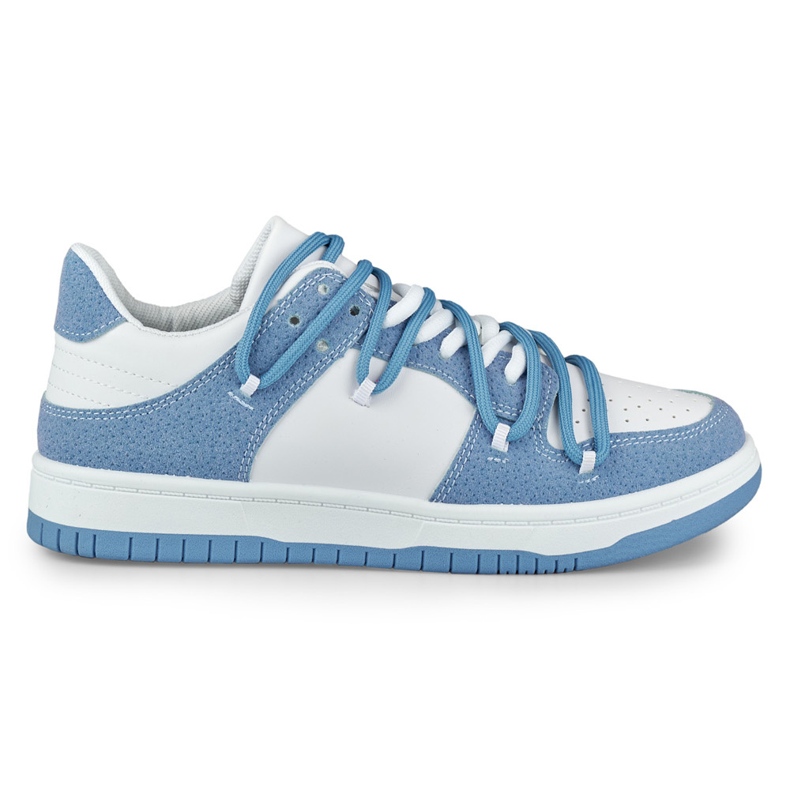 Scarpe sportive da donna bianche e blu