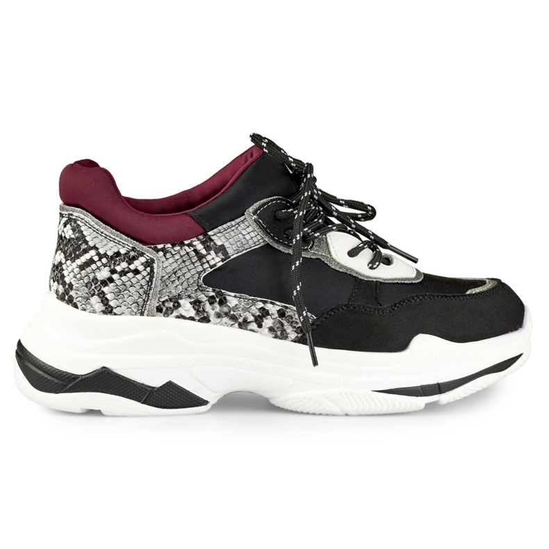 Sneakers nere da donna alla moda nero