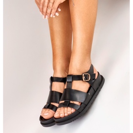 Sandali bassi classici da donna neri nero