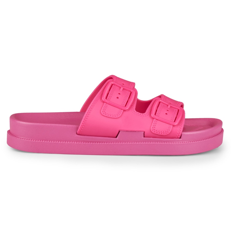 Pantofole da donna comode rosa gomma