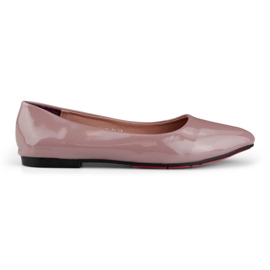 Ballerine laccate viola da donna