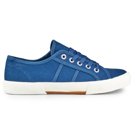 Sneakers basse blu navy