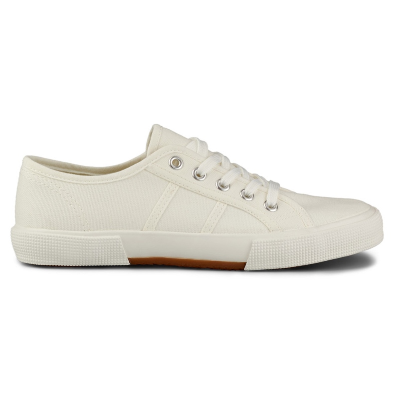 Sneakers basse bianche bianca