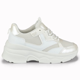 Sneakers bianche da donna Geori bianca