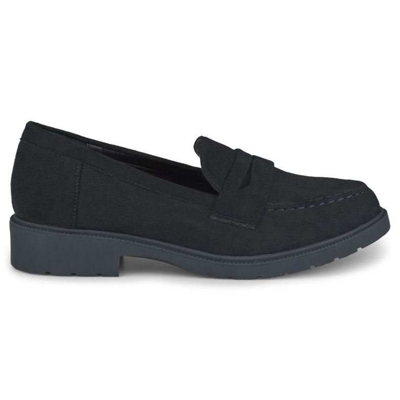 Scarpe da donna classiche in camoscio nero