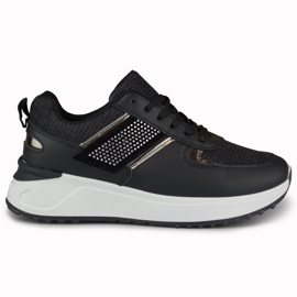 Scarpe sportive casual nere da donna nero
