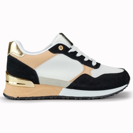 Eleganti scarpe sportive da donna bianca