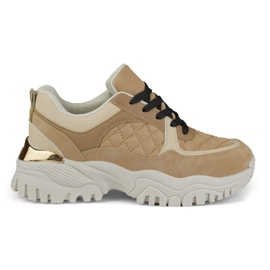 Sneakers beige da donna Bellis