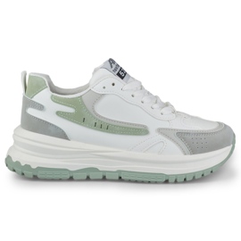 Sneakers Minti da donna bianche e menta bianca