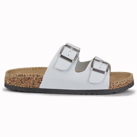 Pantofole bianche da donna comode bianco