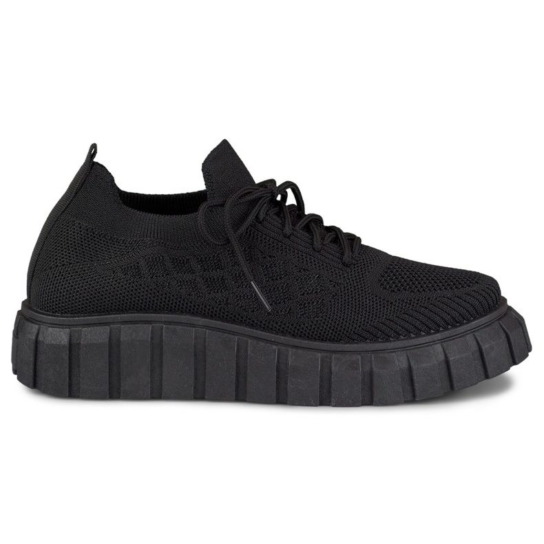 Scarpe sportive da donna nere flessibili nero