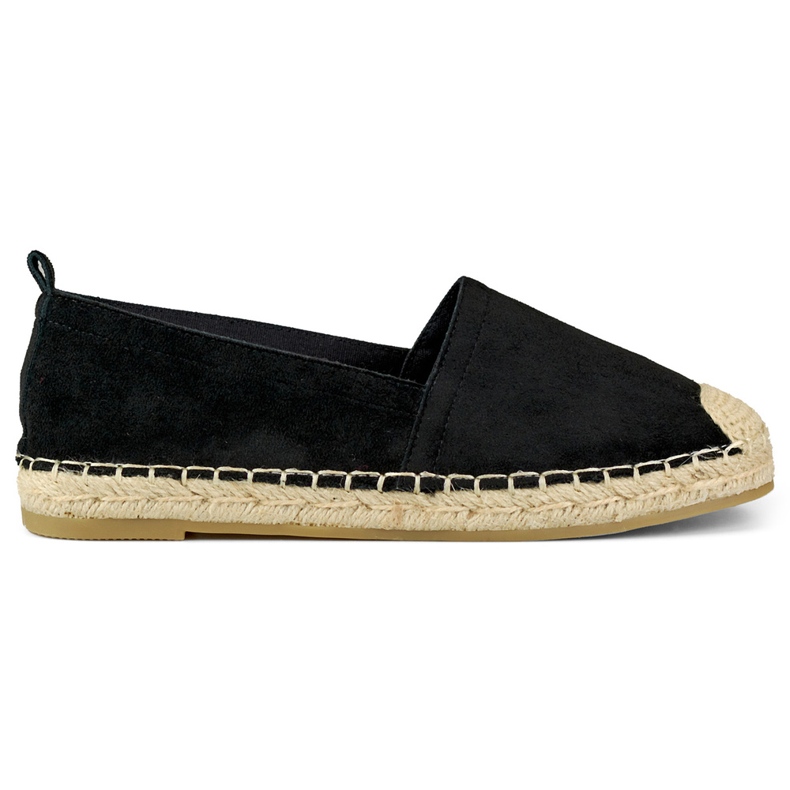 Espadrillas nere classiche da donna nero