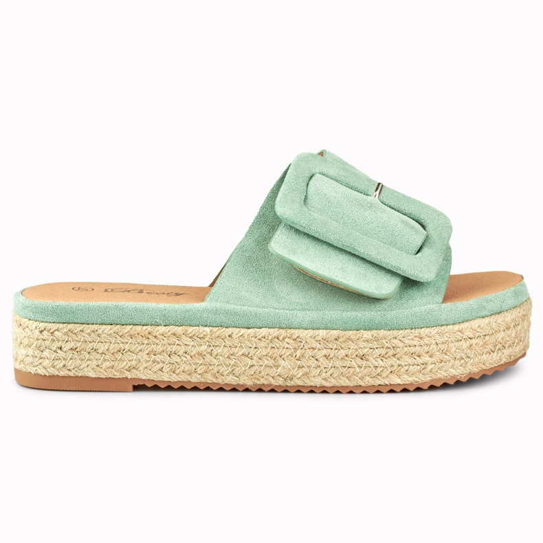 Espadrillas turchesi in camoscio da donna blu