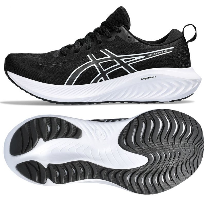 Asics Gel-Excite 10 W 1012B418 003 scarpe da corsa nero