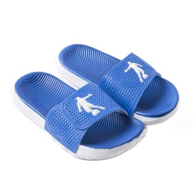 Pantofole bianche e blu di Atene