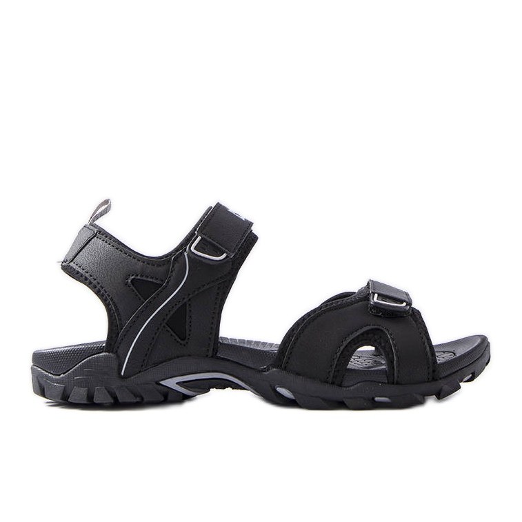 Big Star HH174327 sandali sportivi neri nero