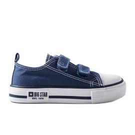 Sneakers da bambino blu navy Big Star KK374081