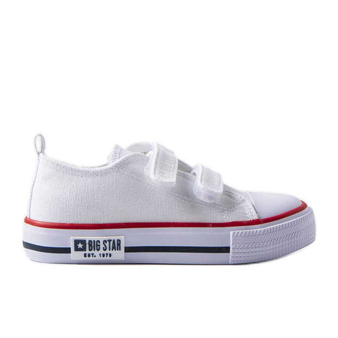 Sneakers bianche per bambini Big Star KK374085 bianca
