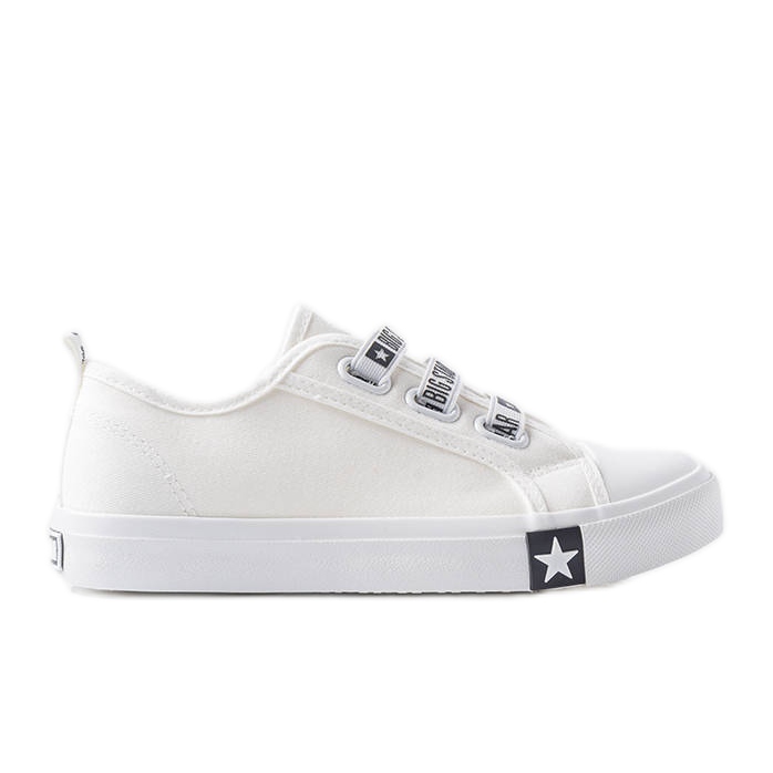 Sneakers bianche per bambini Big Star LL374007 bianca