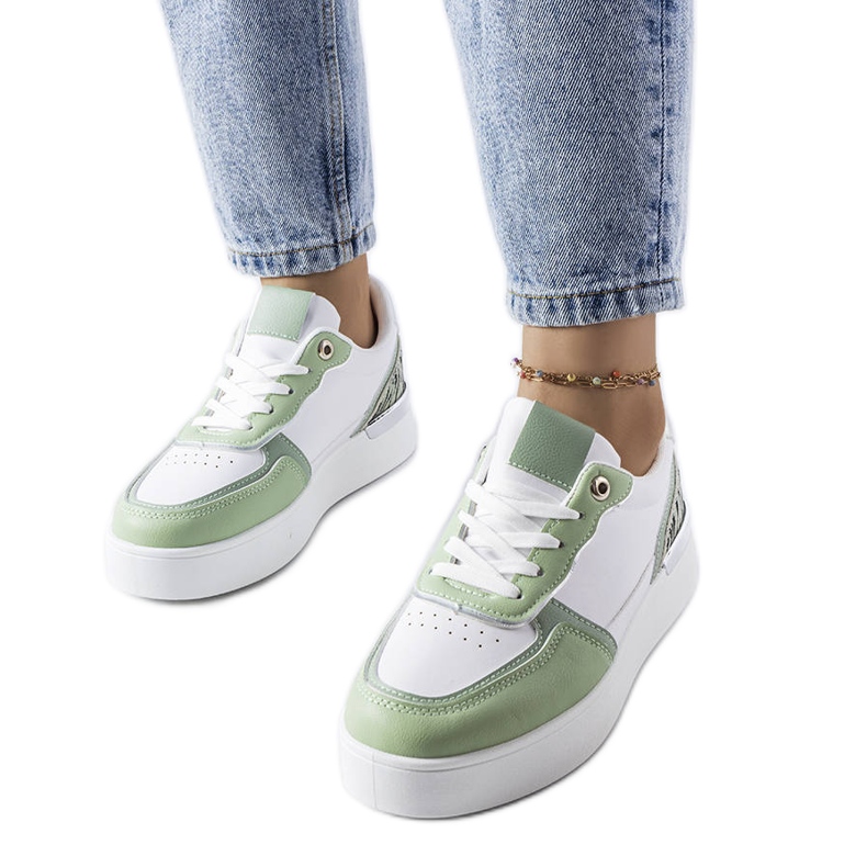 Sneakers verdi sulla piattaforma Tooele verde