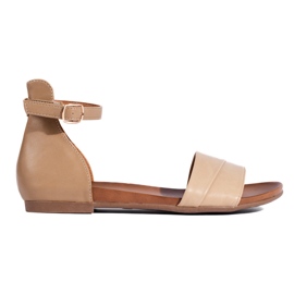 Sandali beige da donna Daszyński