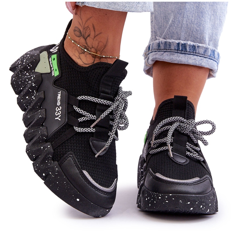PS1 Sneakers Slip-on Evolution Fashion nere nero