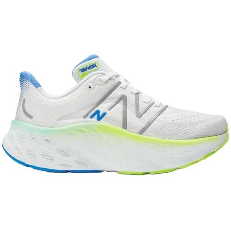 Scarpe da corsa New Balance Fresh Foam More v4 W NBWMORCW4 bianca