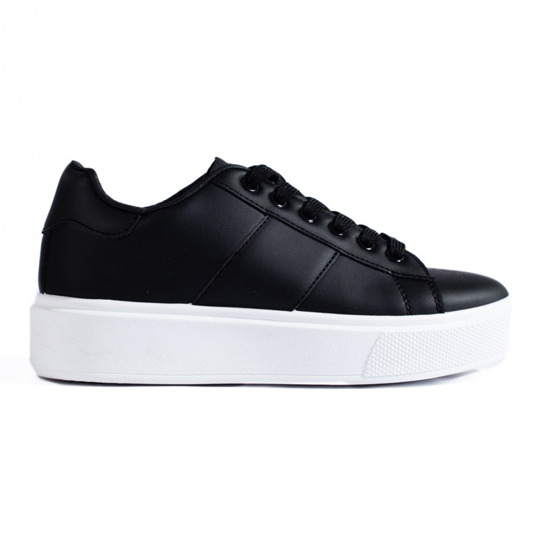 Sneakers nere con plateau Shelovet nero
